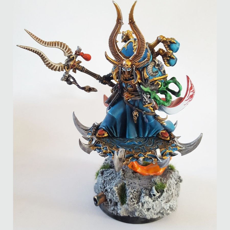Ahriman Arch-Sorcier De Tzeentch – Warhammer 40K – Peinture Pro Sur Commande